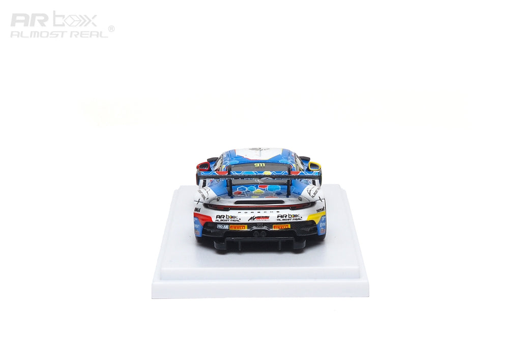 (Preorder)Almost Real 1/64 Porsche 911 GT3 R - 2026 GT World Challenge Asia Sepang #911 Presentation Car
