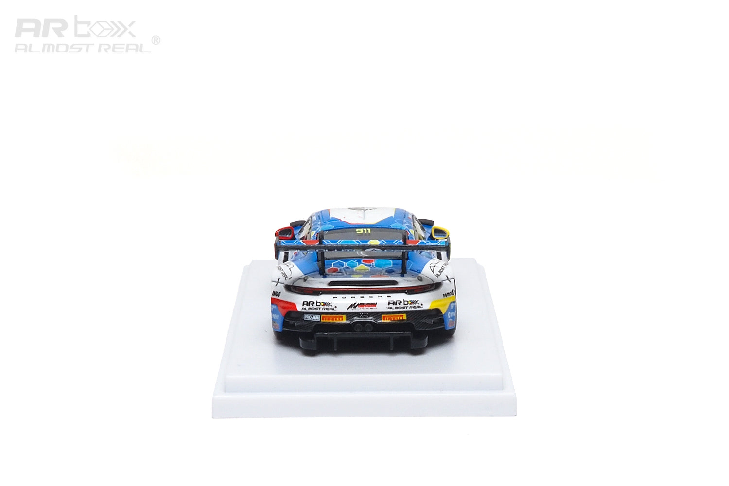 (Preorder)Almost Real 1/64 Porsche 911 GT3 R - 2026 GT World Challenge Asia Sepang #911 Presentation Car