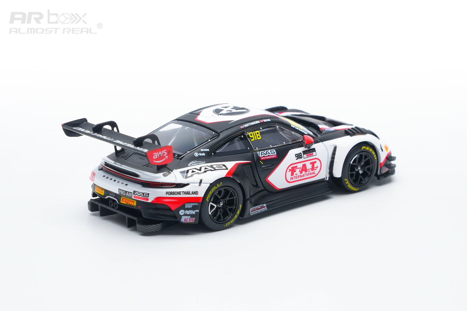 (Preorder) Almost Real 1:64 Porsche 911 GT3 R - 2026 GT World Challenge Asia Sepang #918