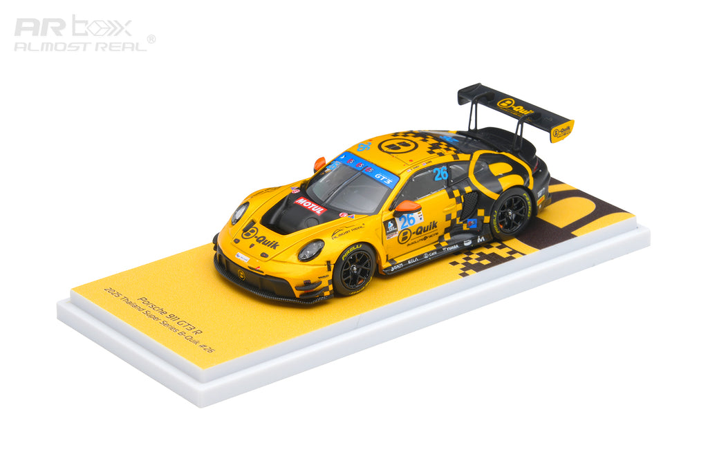 (Preorder) Almost Real 1/64 Porsche 911 GT3 R 2025 Thailand Super Series B-Quik Absolute Racing #26