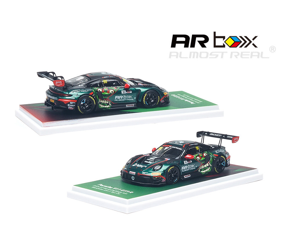 (Preorder) Almost Real 1:64 Porsche 911 GT3 R 2026 GT World Challenge Asia Mandalika #911 Test Car