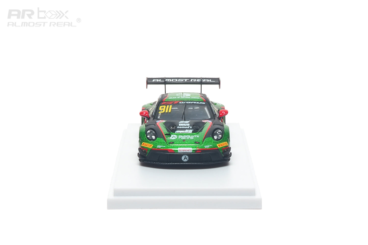 (Preorder) Almost Real 1/64 Porsche 911 GT3 R 2026 GT World Challenge Asia Mandalika #911