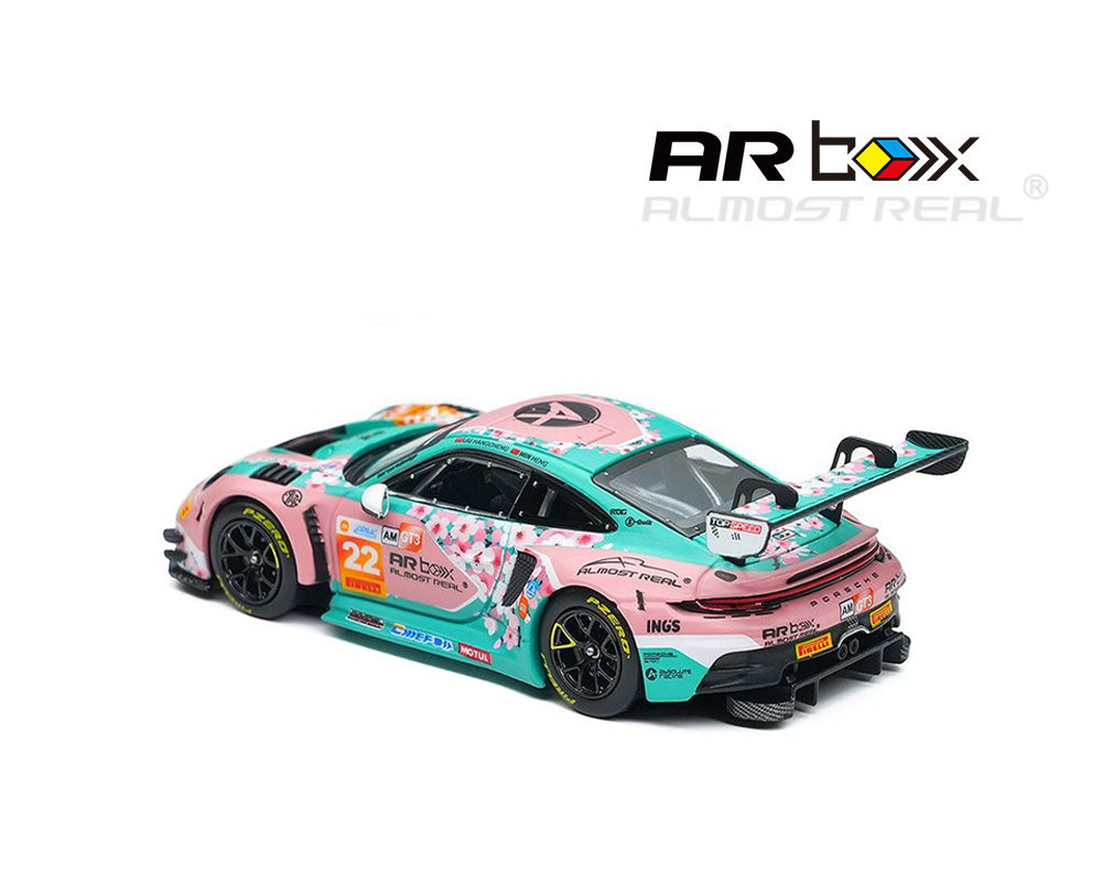 (Preorder) Almost Real 1:64 ARbox Porsche 911 GT3 R 2026 China GT Ningbo Absolute Racing #22