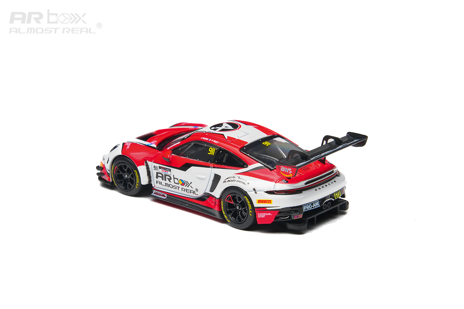 (Preorder) Almost Real 1:64 Porsche 911 GT3 R 2025 GT World Challenge Asia Okayama #911