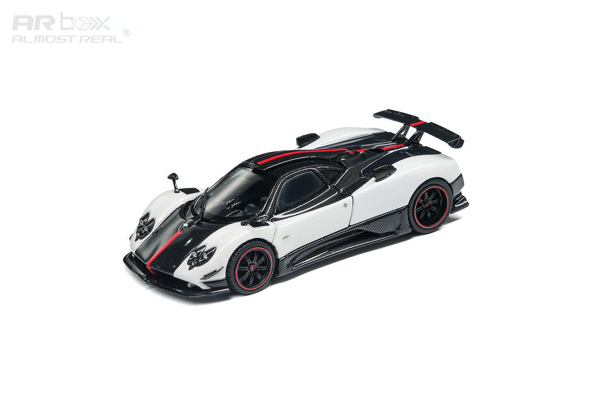 (Preorder) Almost Real 1:64 Pagani Zonda Cinque Coupe - 2009 - Bianco Benny