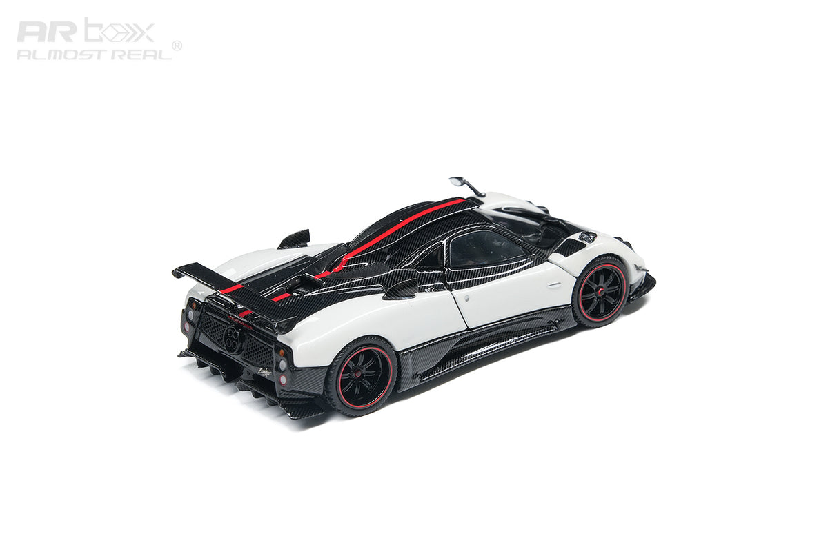 (Preorder) Almost Real 1:64 Pagani Zonda Cinque Coupe - 2009 - Bianco Benny