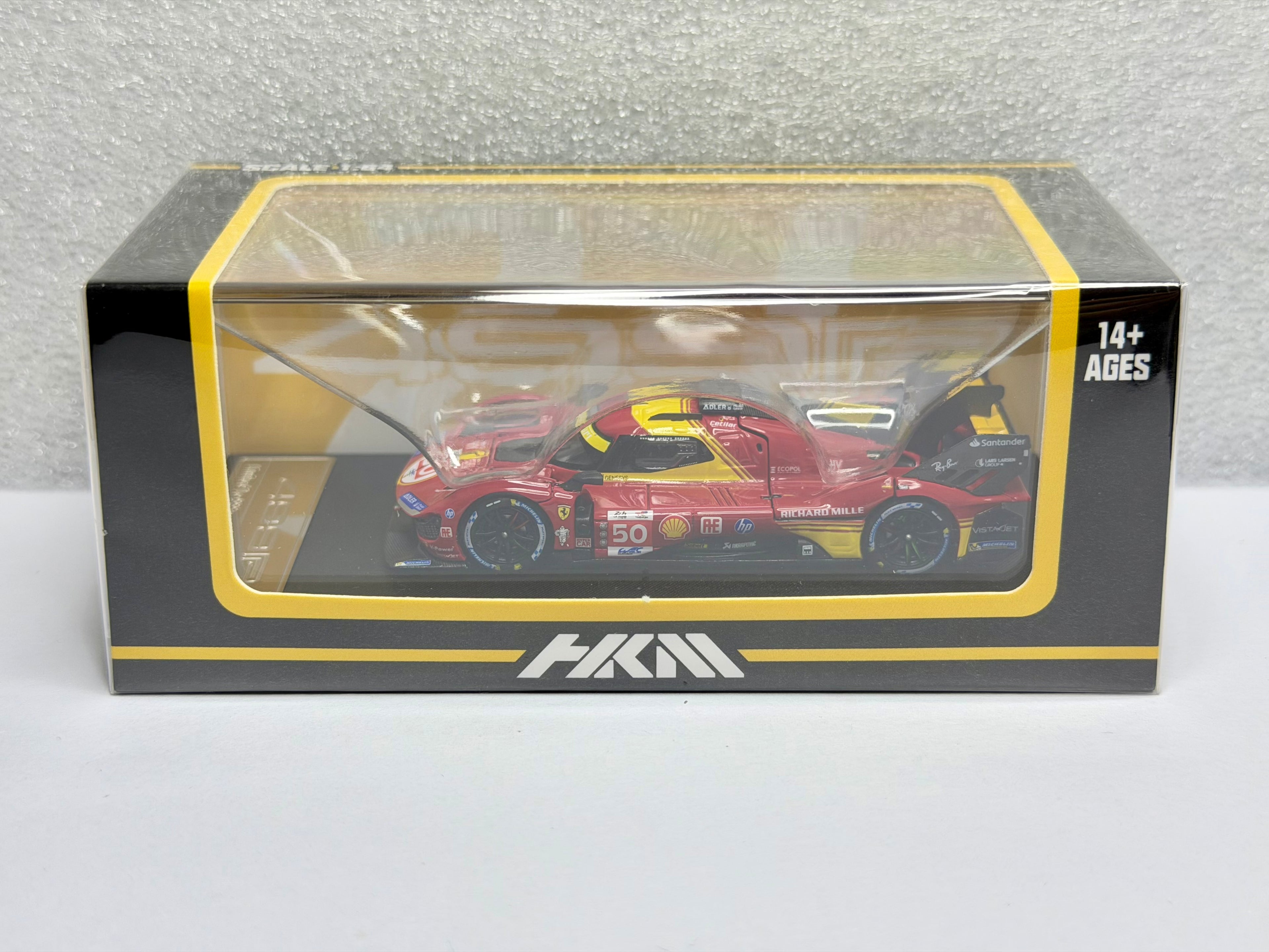 HKM 1:64 Fe 499P Le Mans(#51/#50/83)Open Hood Diecast