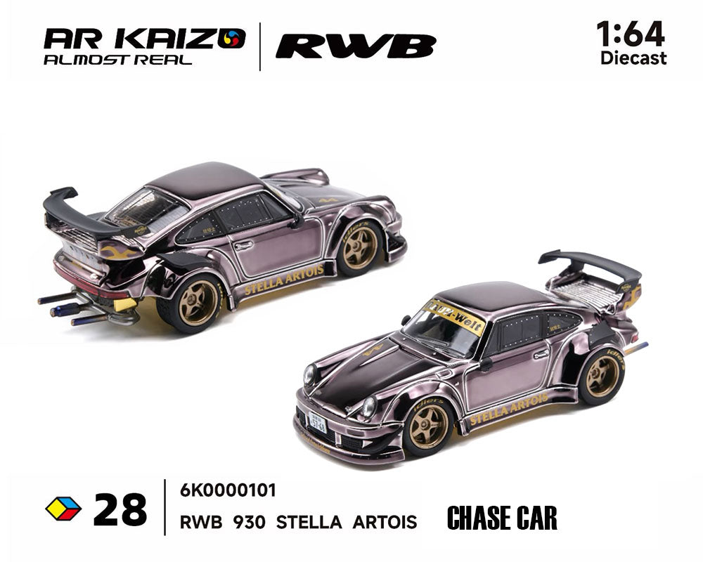 Almost Real 1:64 KAIZO RWB 930 Stella Artois 2026 Hobby Expo China Beijing Special Edition – Matte Black