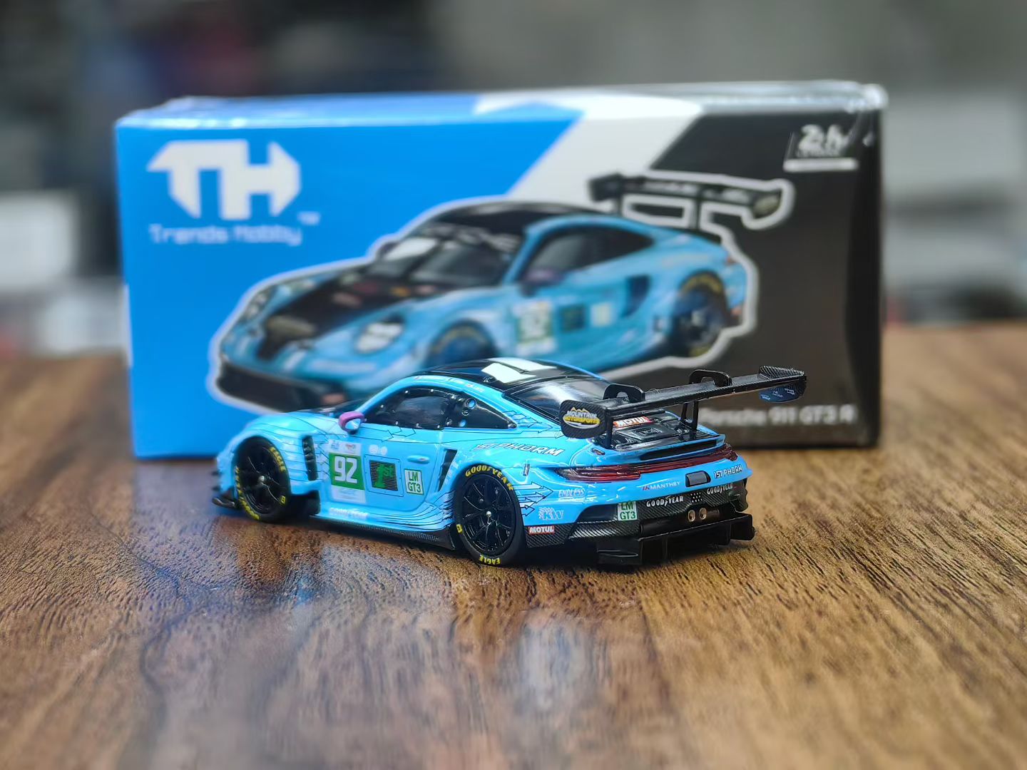 (Preorder)Trends Hobby 1/64 Porsche 911 GT3 R – 2025 Le Mans 24H LMGT3 Winner #92 241084(H)