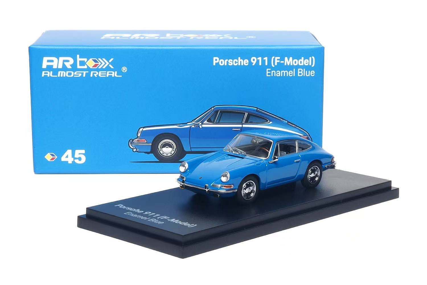 Almost Real 1:64 Porsche 911(F-Model) Enamel Blue #45