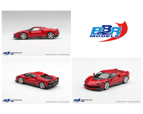 (Preorder) BBR 1:64 Ferrari 296 Speciale – Rosso Corsa