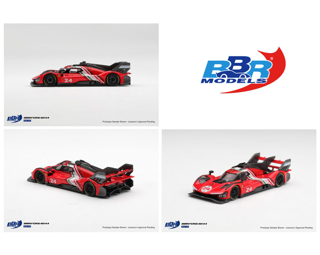 (Preorder) BBR 1:64 Ferrari 499P Modificata – Rosso Corsa