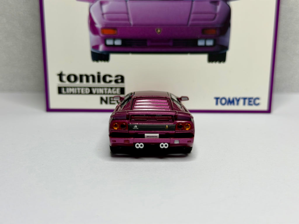 Tomica Limited Vintage 1:64 Lamborghini Diablo SE30 30Viola