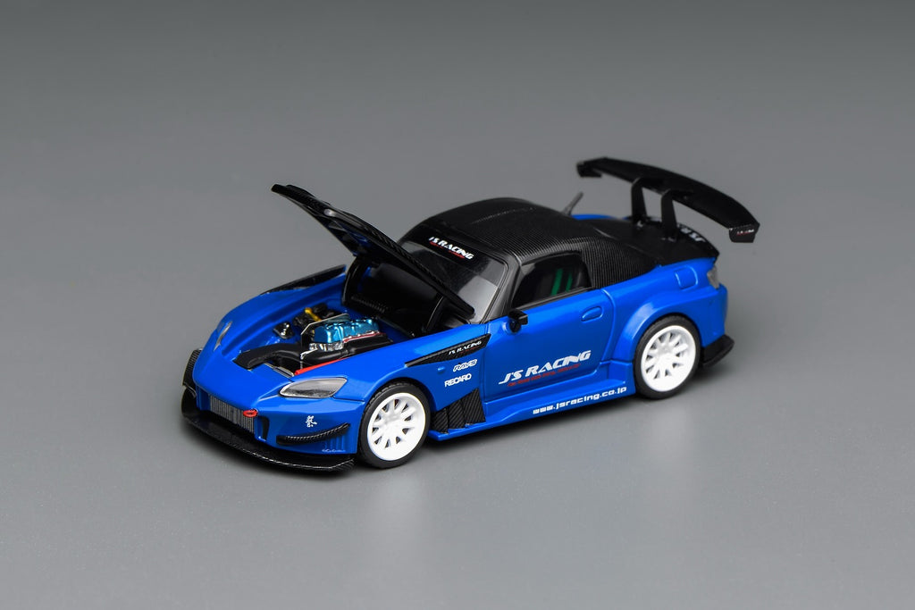 Motorhelix 1:64 Honda S2000 J'S Racing – Apex Blue Pearl