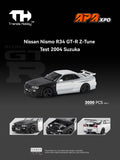 Trends Hobby 1:64 Nissan GT-R R34 Z-Tune Test 2004 Suzuka APAxpo Exclusive