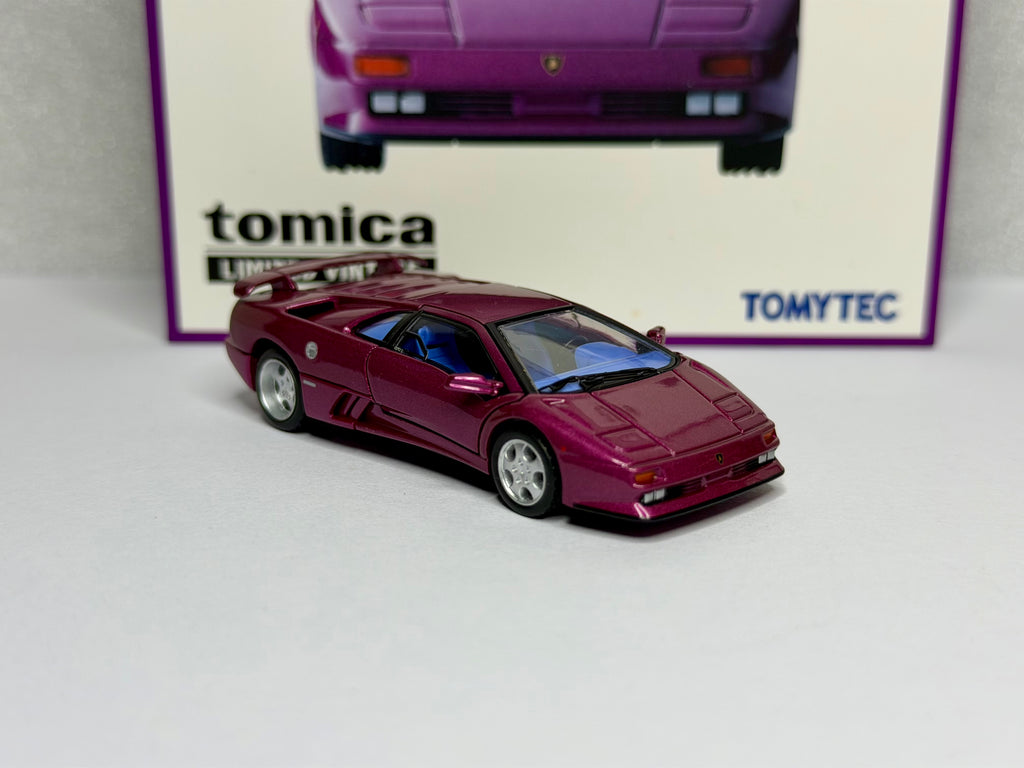 Tomica Limited Vintage 1:64 Lamborghini Diablo SE30 30Viola