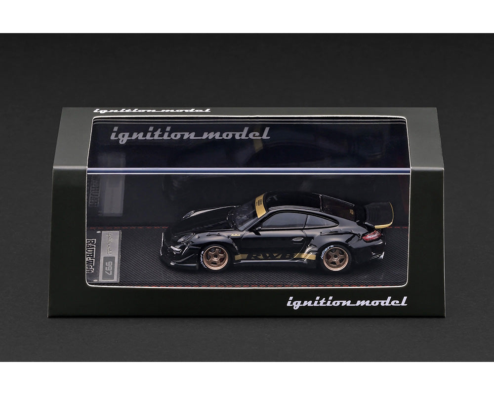 (Preorder) Ignition Model 1:64 Rauh-Welt Begriff RWB 997 – Black