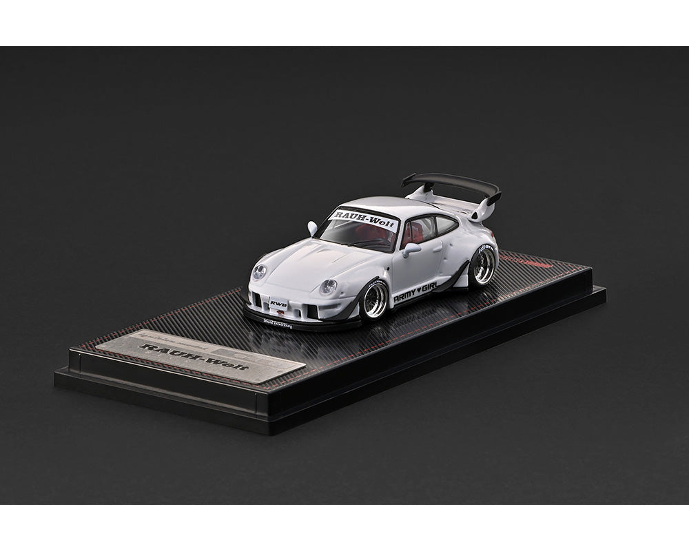 (Preorder) Ignition Model 1:64 Rauh-Welt Begriff RWB 993 – White Metallic