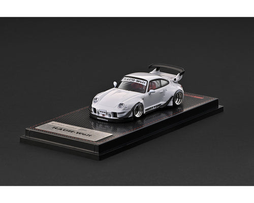 (Preorder) Ignition Model 1:64 Rauh-Welt Begriff RWB 993 – White Metallic