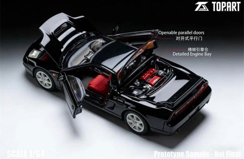 Top Art 1:64 Honda NSX R NA2(Full-Open) Piano Black