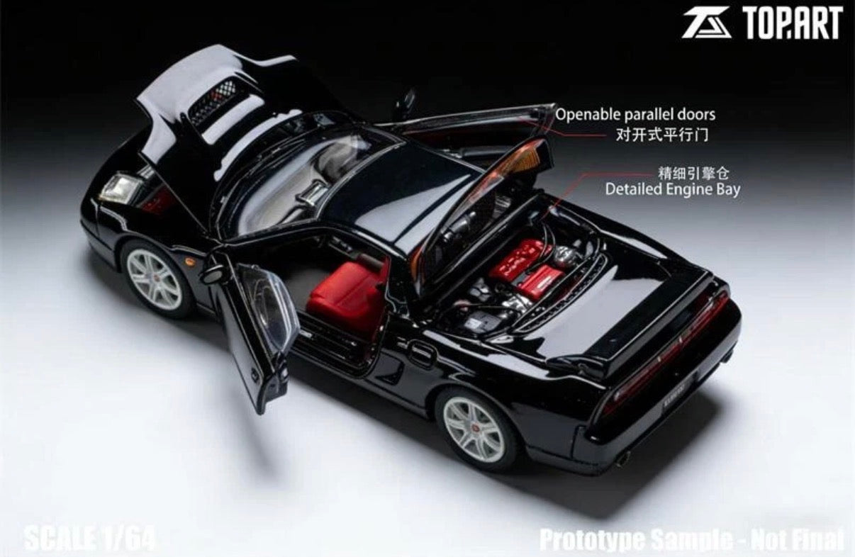 Top Art 1:64 Honda NSX R NA2(Full-Open) Piano Black