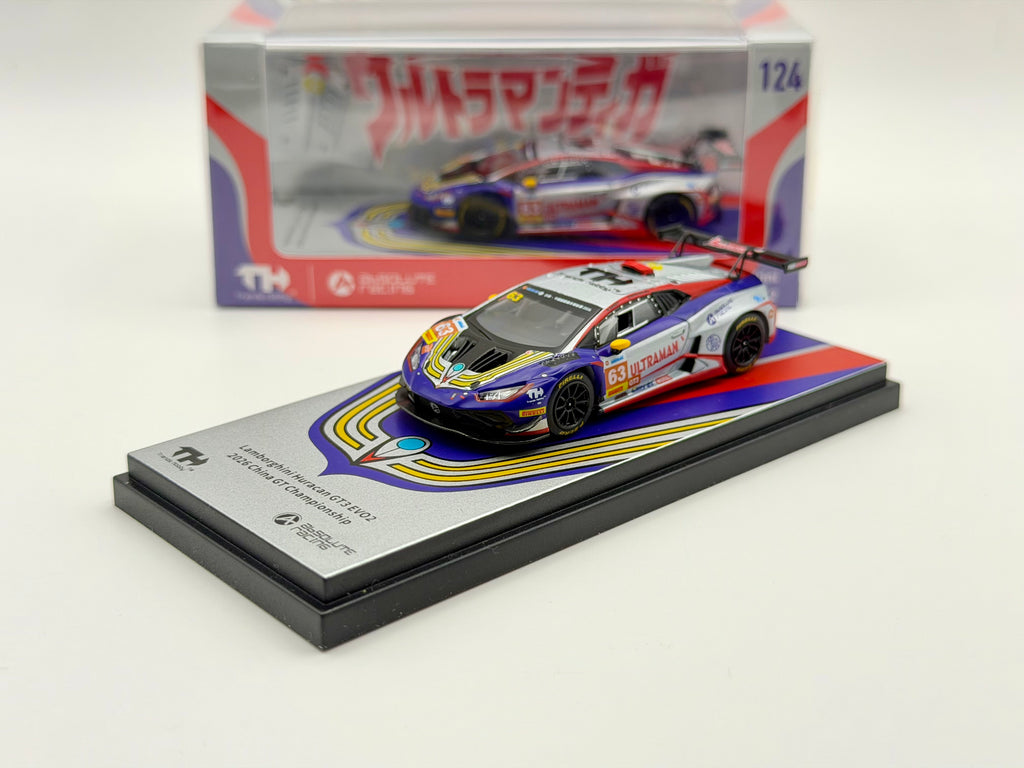 （予約商品）ランボルギーニ ウラカン GT3 EVO2 ウルトラマンティガ リバリー – 2026 China GT #63 241083(D)