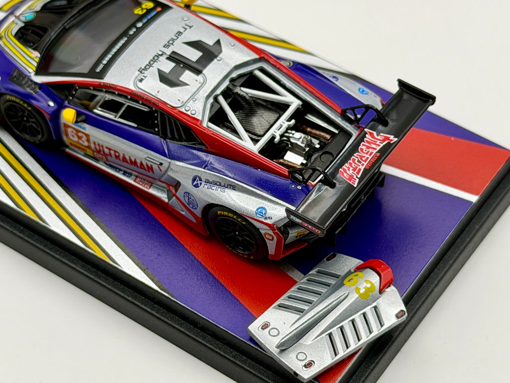 （予約商品）ランボルギーニ ウラカン GT3 EVO2 ウルトラマンティガ リバリー – 2026 China GT #63 241083(D)