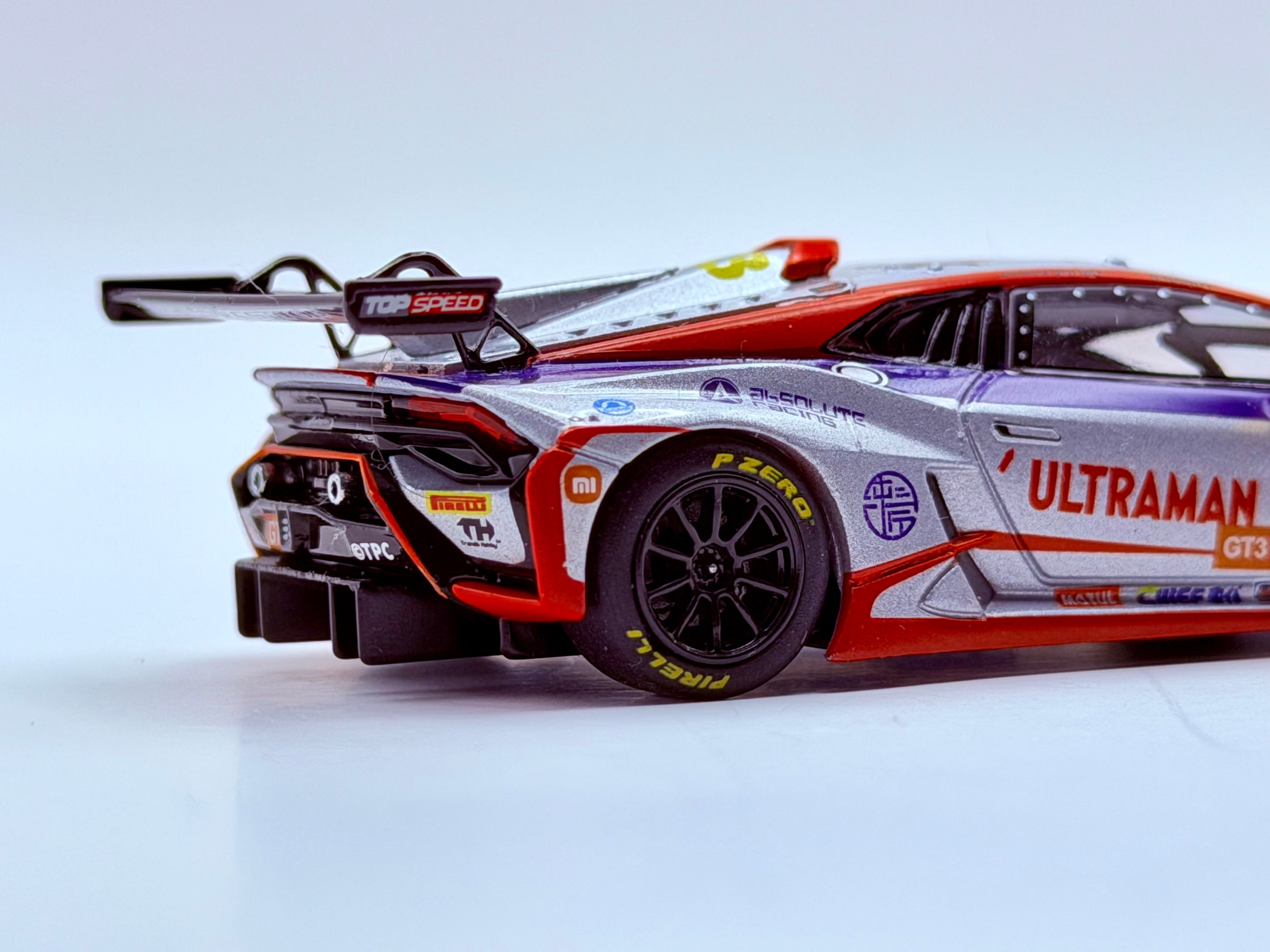 （予約商品）ランボルギーニ ウラカン GT3 EVO2 ウルトラマンティガ リバリー – 2026 China GT #63 241083(D)