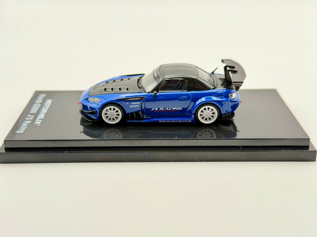 Motorhelix 1:64 Honda S2000 J'S Racing – Apex Blue Pearl