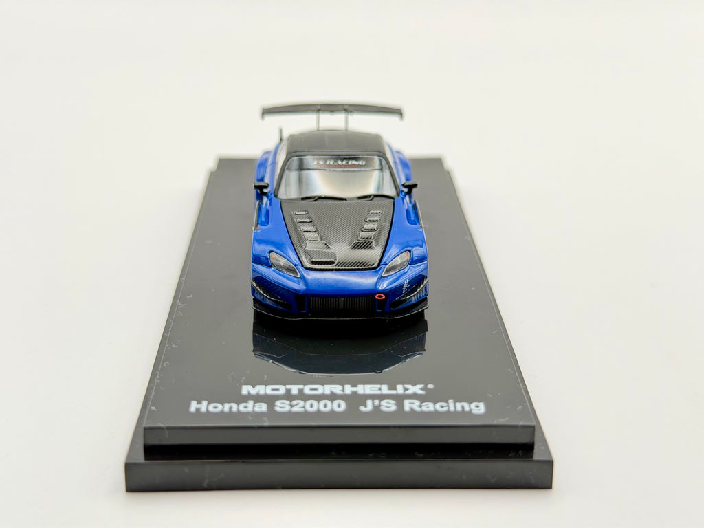 Motorhelix 1:64 Honda S2000 J'S Racing – Apex Blue Pearl