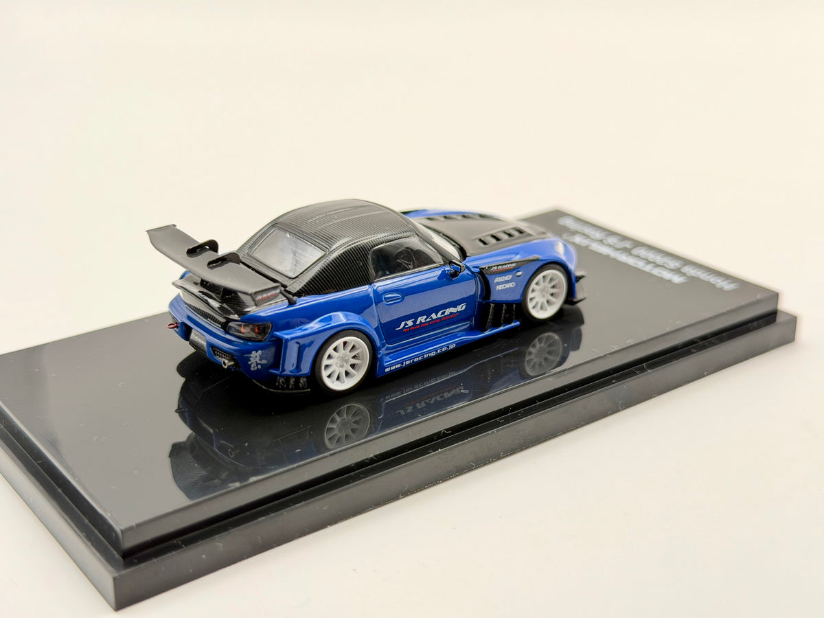 Motorhelix 1:64 Honda S2000 J'S Racing – Apex Blue Pearl