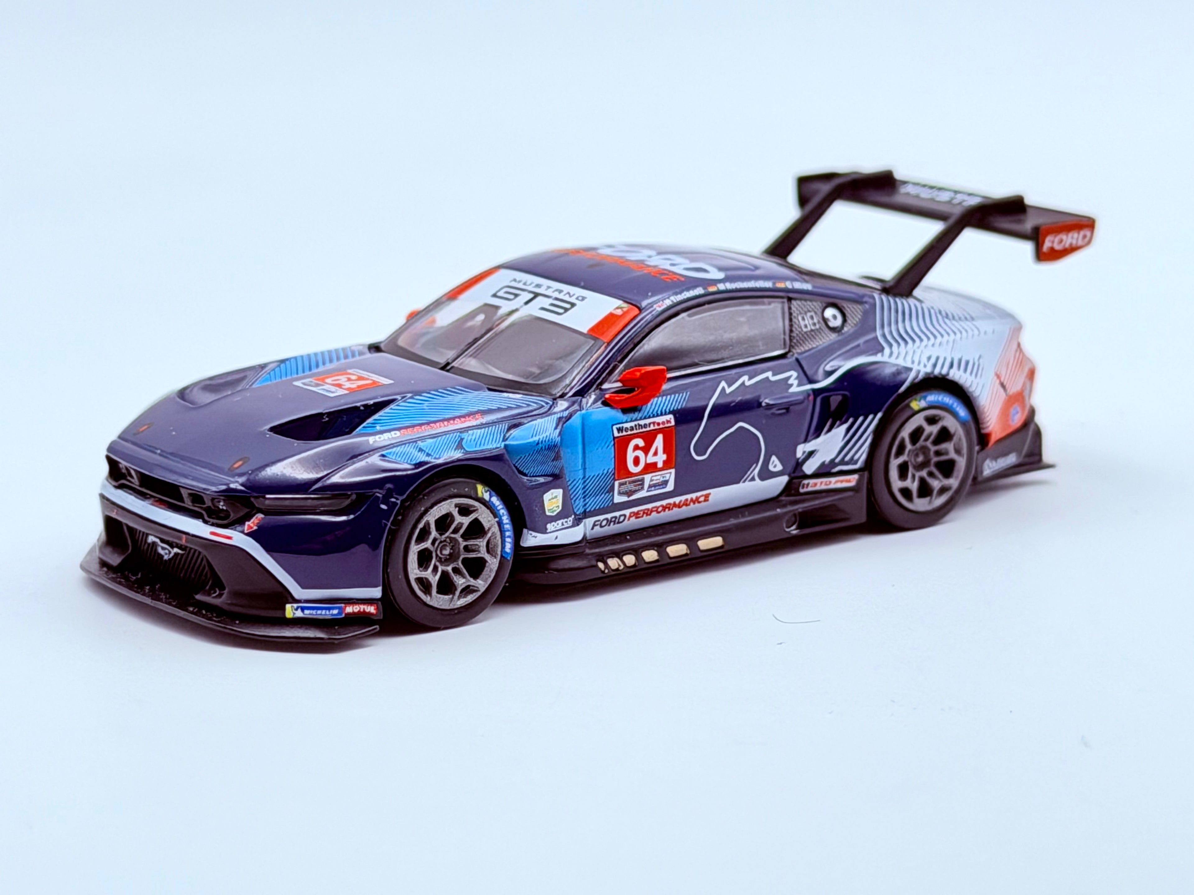 Mini GT 1:64 Ford Mustang GT3 #64 Ford Multimatic Motorsports 24 IMSA #898