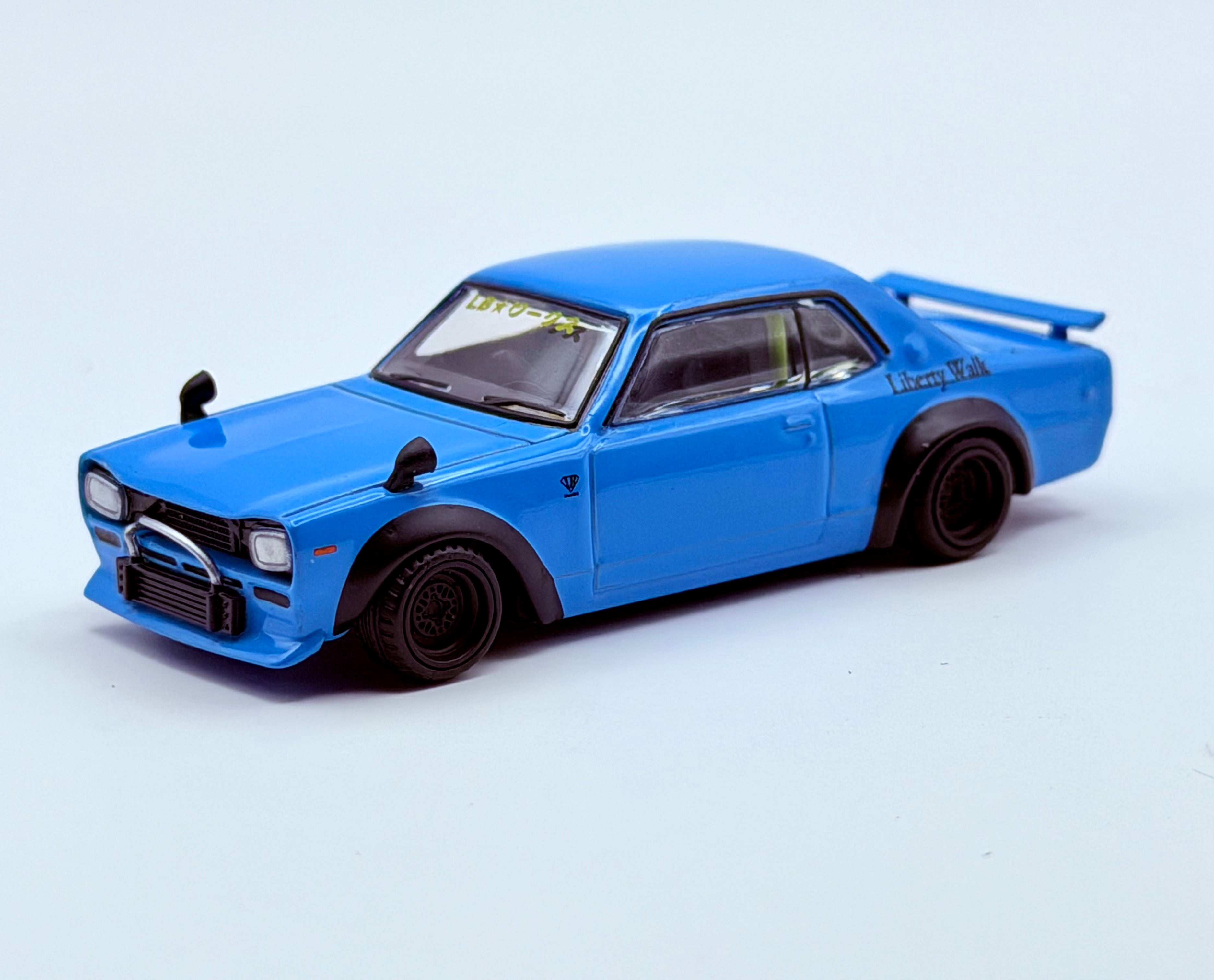 Mini GT 1:64 Nissan LB Works HAKOSUKA – Baby Blue #1169