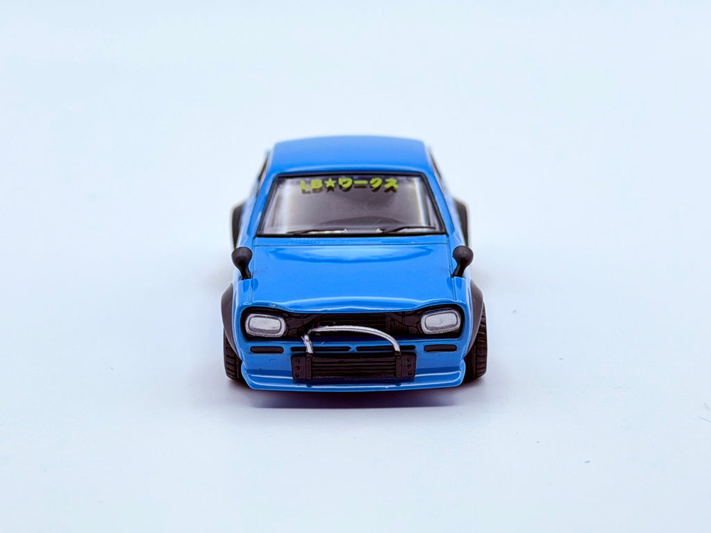 Mini GT 1:64 Nissan LB Works HAKOSUKA – Baby Blue #1169