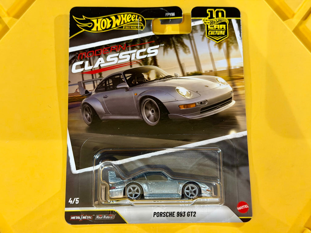 ホットウィール ポルシェ 993 GT2- モダンクラシックス プレミアム 2026 カーカルチャー