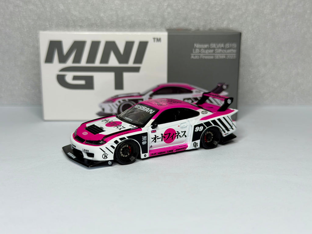 Mini GT 1/64 日産 LB-スーパーシルエット S15 SILVIA x LeftMart Modifications #781