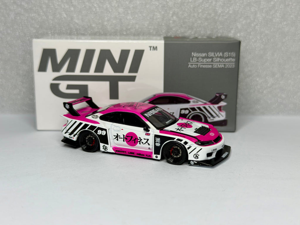 Mini GT 1/64 日産 LB-スーパーシルエット S15 SILVIA x LeftMart Modifications #781