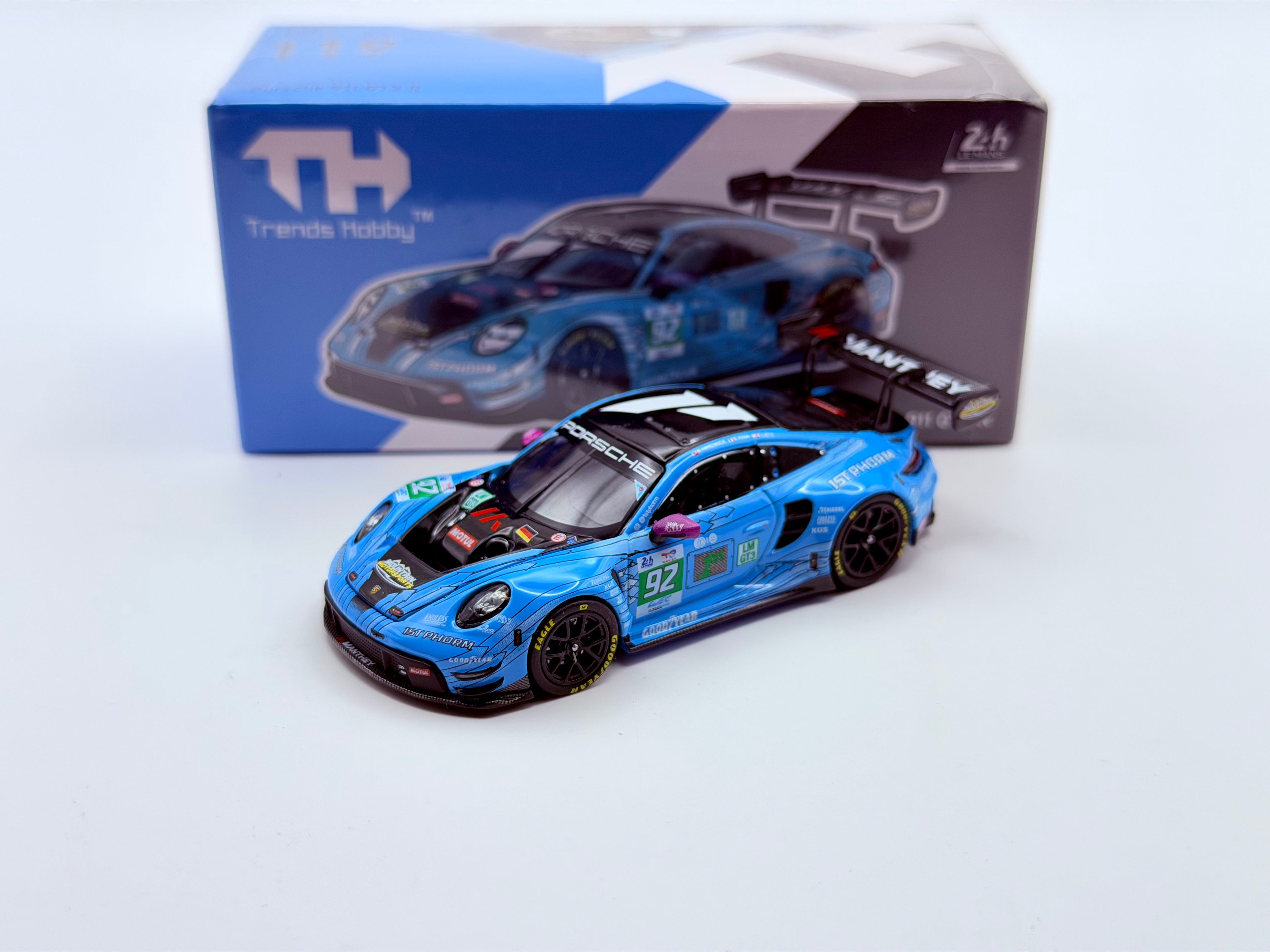 Trends Hobby 1:64 Porsche 911 GT3 R – 2025 Le Mans 24H LMGT3 Winner #92 241084(H)