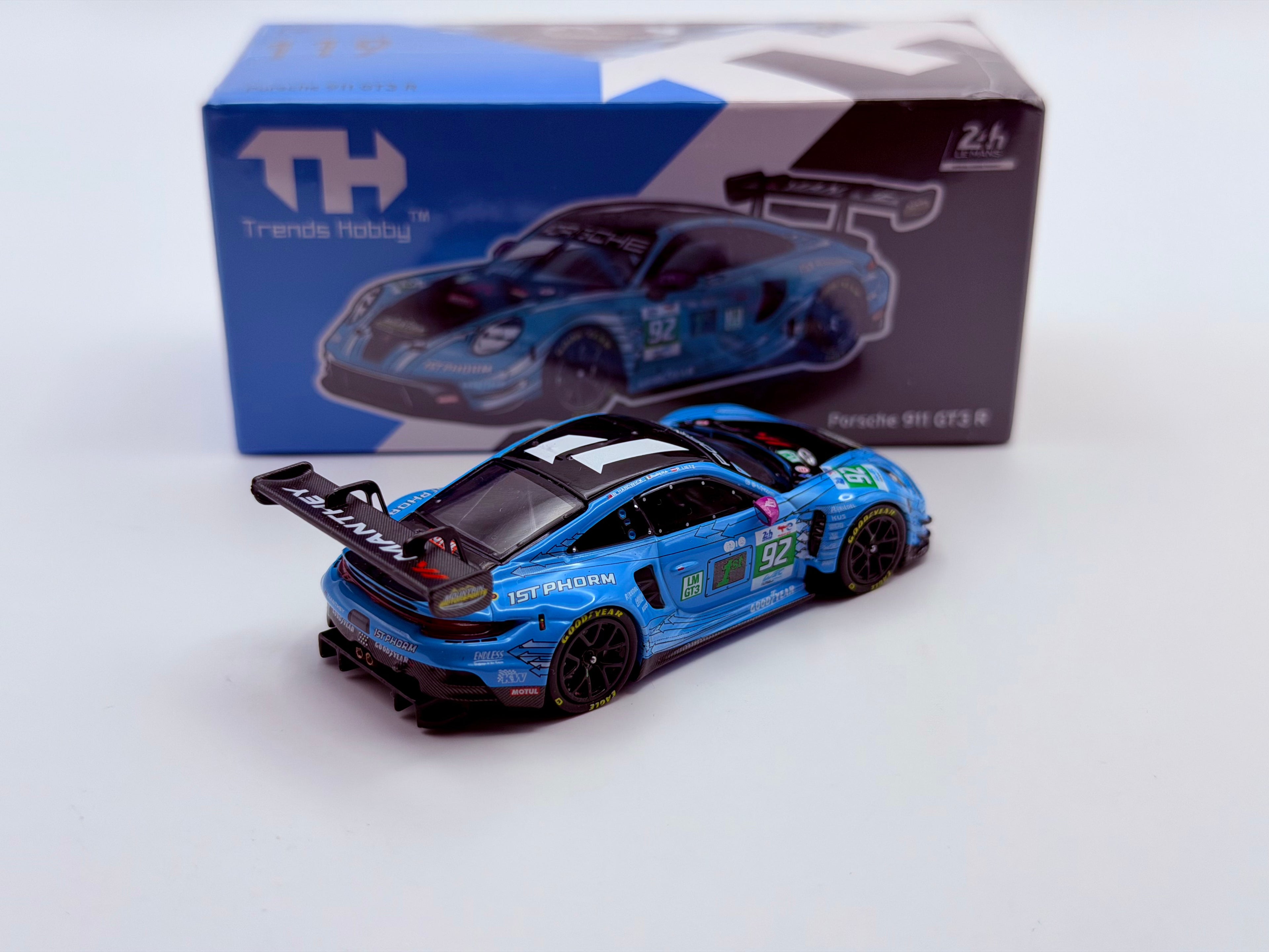 Trends Hobby 1:64 Porsche 911 GT3 R – 2025 Le Mans 24H LMGT3 Winner #92 241084(H)