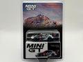 Mini GT 1:64 Porsche 911 GT3 R #77 AO Racing Skeleton Rexy Petersen Museum Exclusive #1043