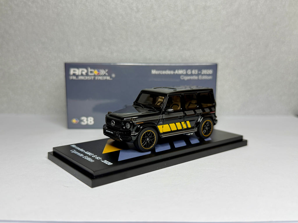 Almost Real 1/64 メルセデス・ベンツ AMG G63 シガレットエディション 2020 ブラック HEC 2026 #38