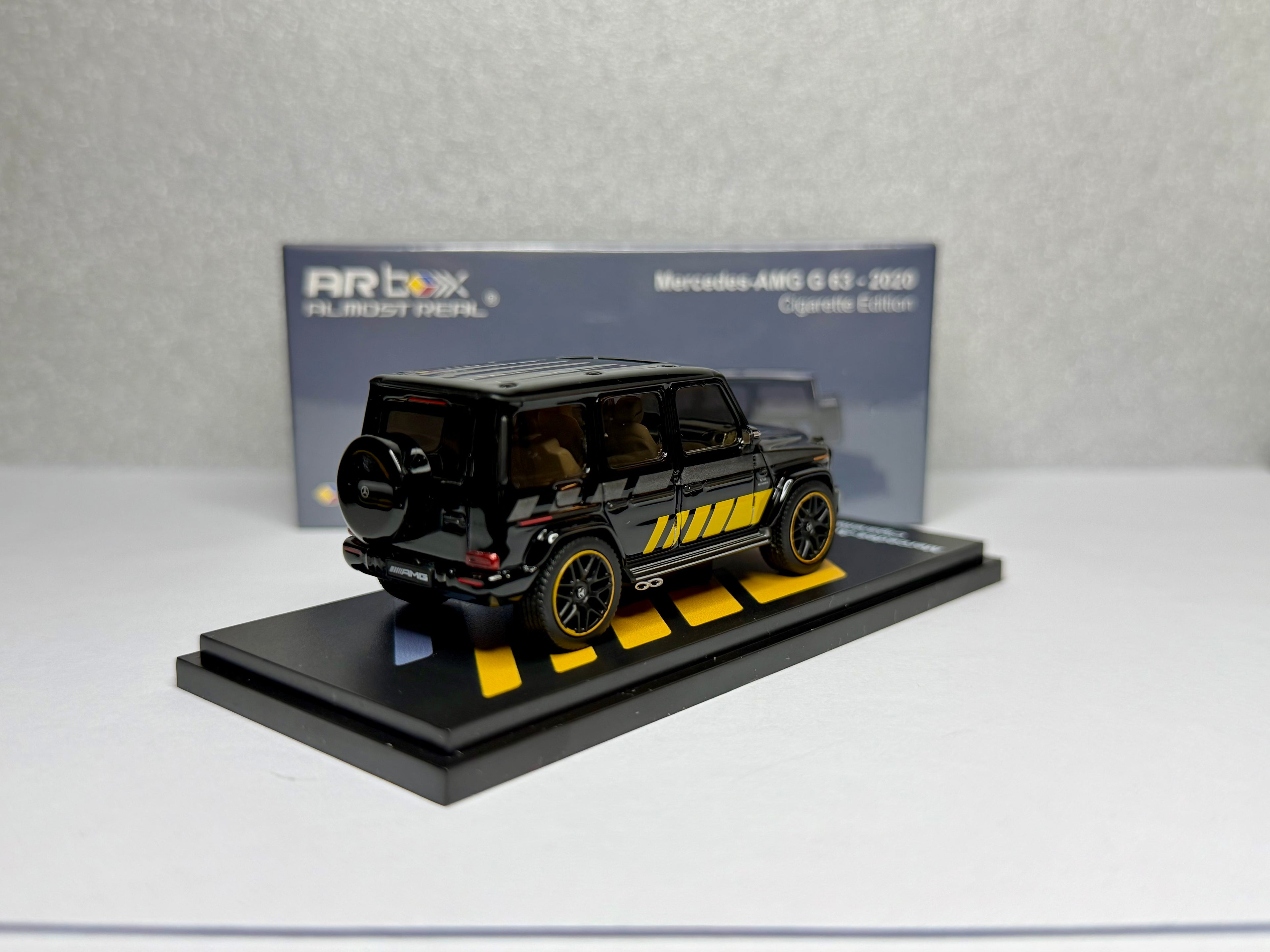 Almost Real 1:64 Mercedes-Benz AMG G63 Cigarette Edition 2020 Black HEC 2026 #38