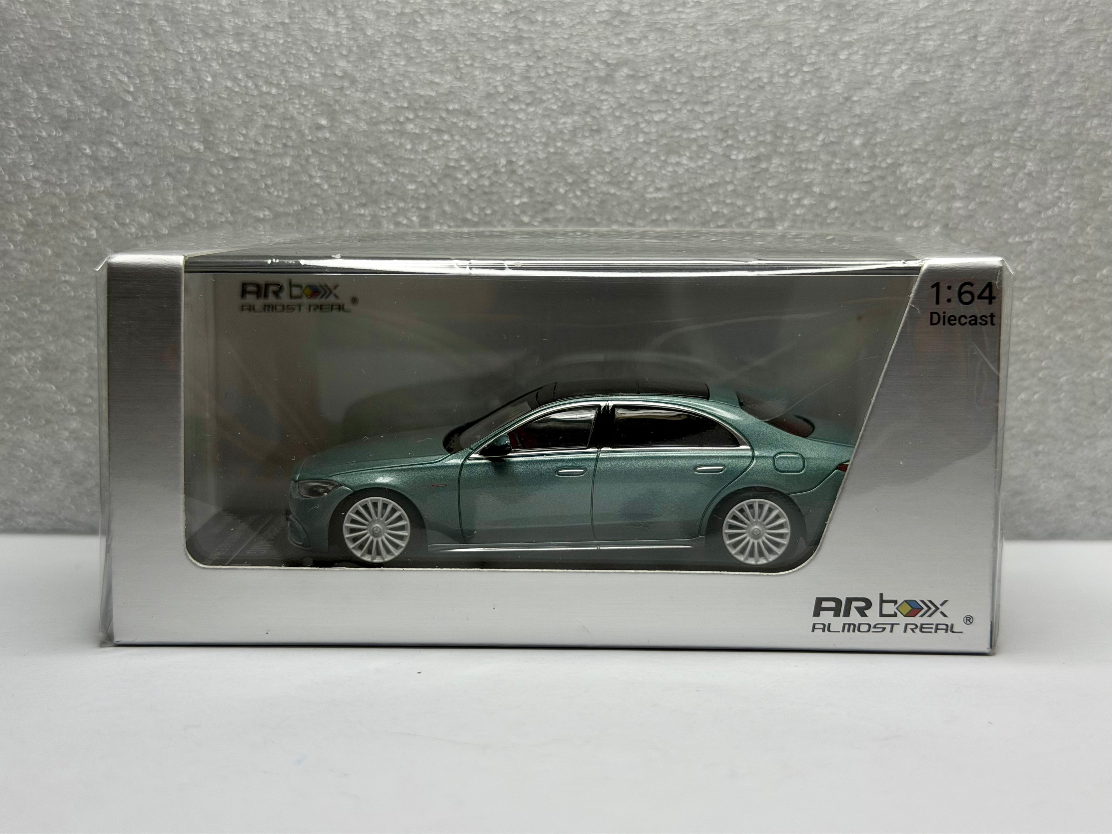 Almost Real 1:64 Mercedes-Benz S63 E AMG Verder Silver GT Show 2026 Exclusive
