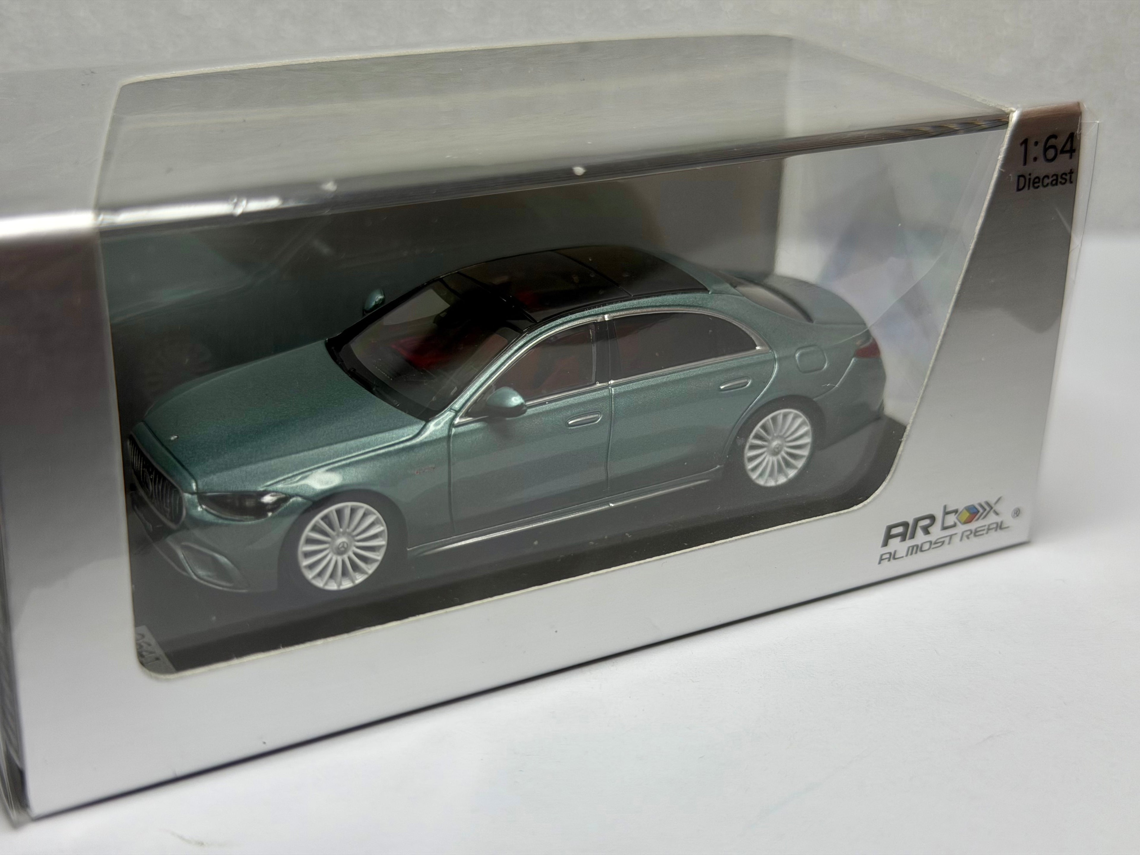 Almost Real 1:64 Mercedes-Benz S63 E AMG Verder Silver GT Show 2026 Exclusive