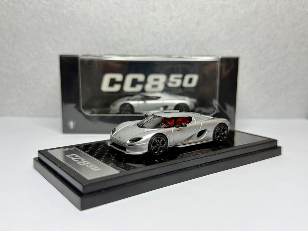 LCD 1:64 Koenigsegg CC850 Silver HEC 2026 Exclusive