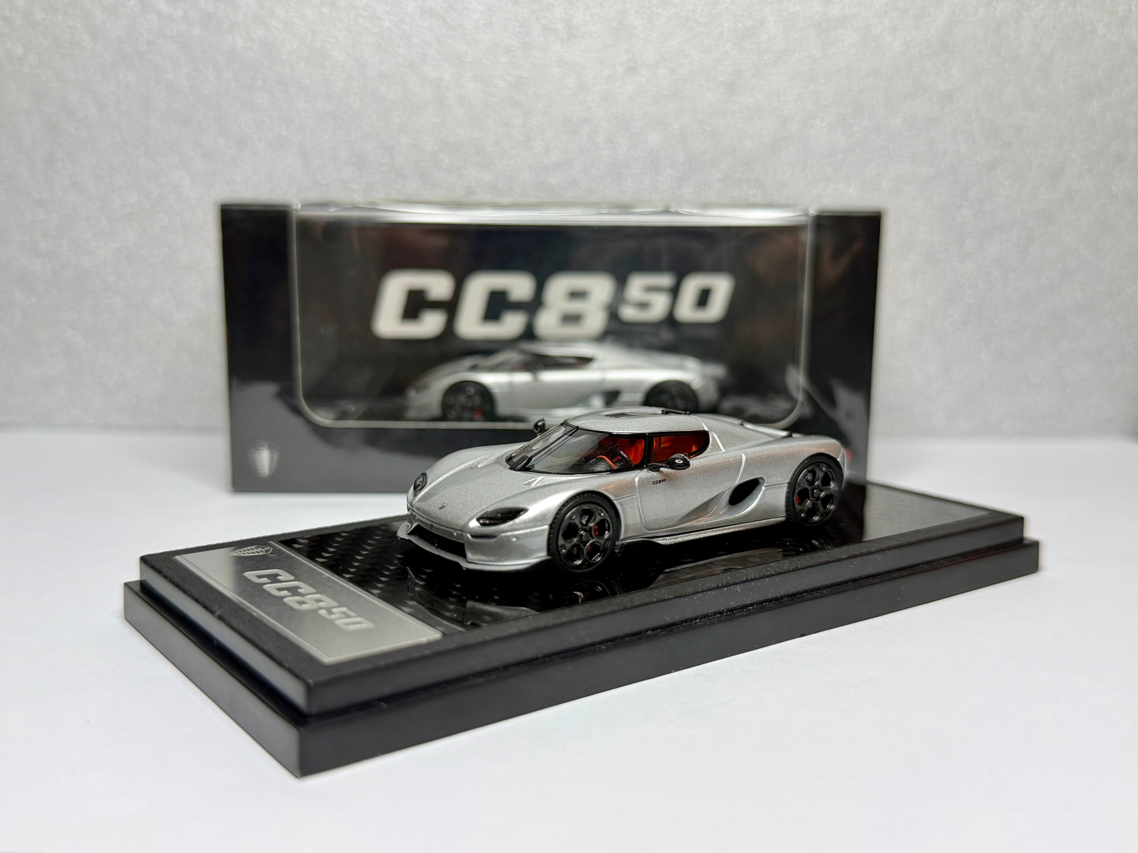 LCD 1:64 Koenigsegg CC850 Silver HEC 2026 Exclusive