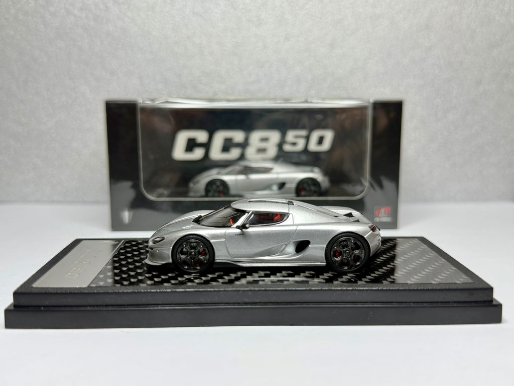 LCD 1:64 Koenigsegg CC850 Silver HEC 2026 Exclusive
