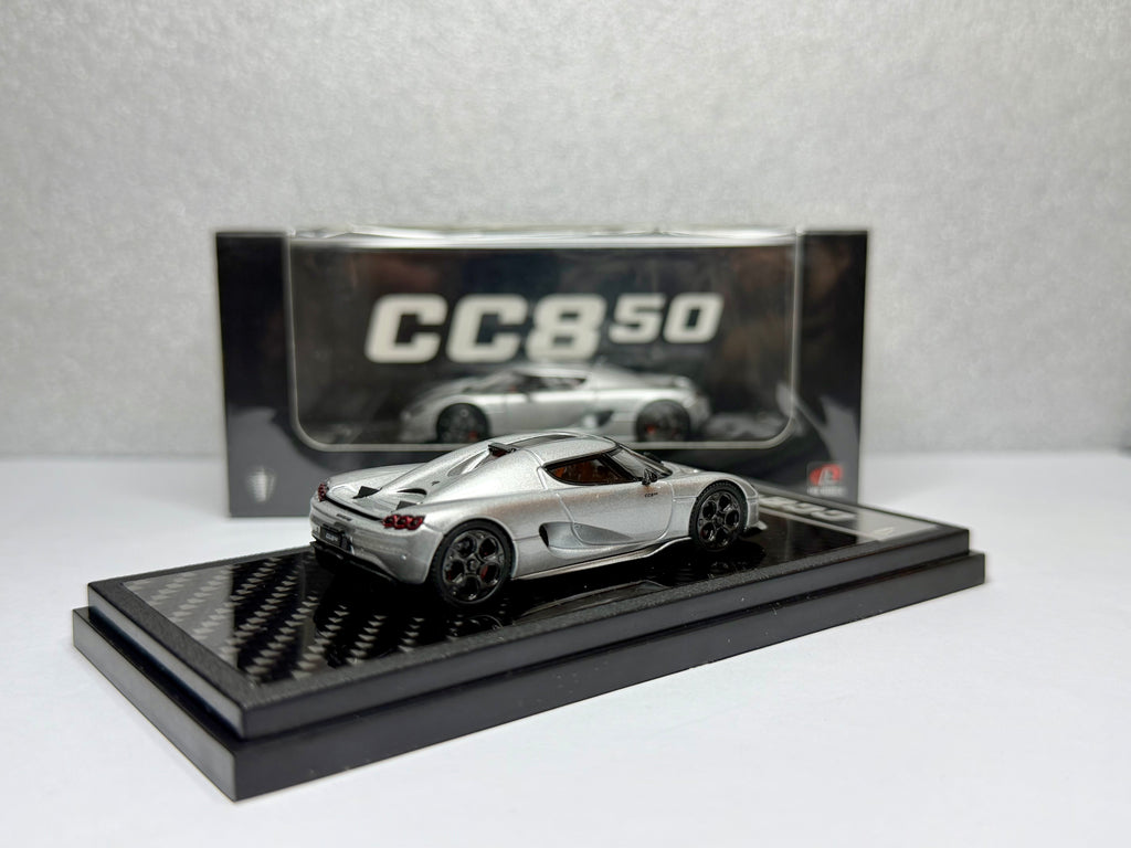 LCD 1:64 Koenigsegg CC850 Silver HEC 2026 Exclusive