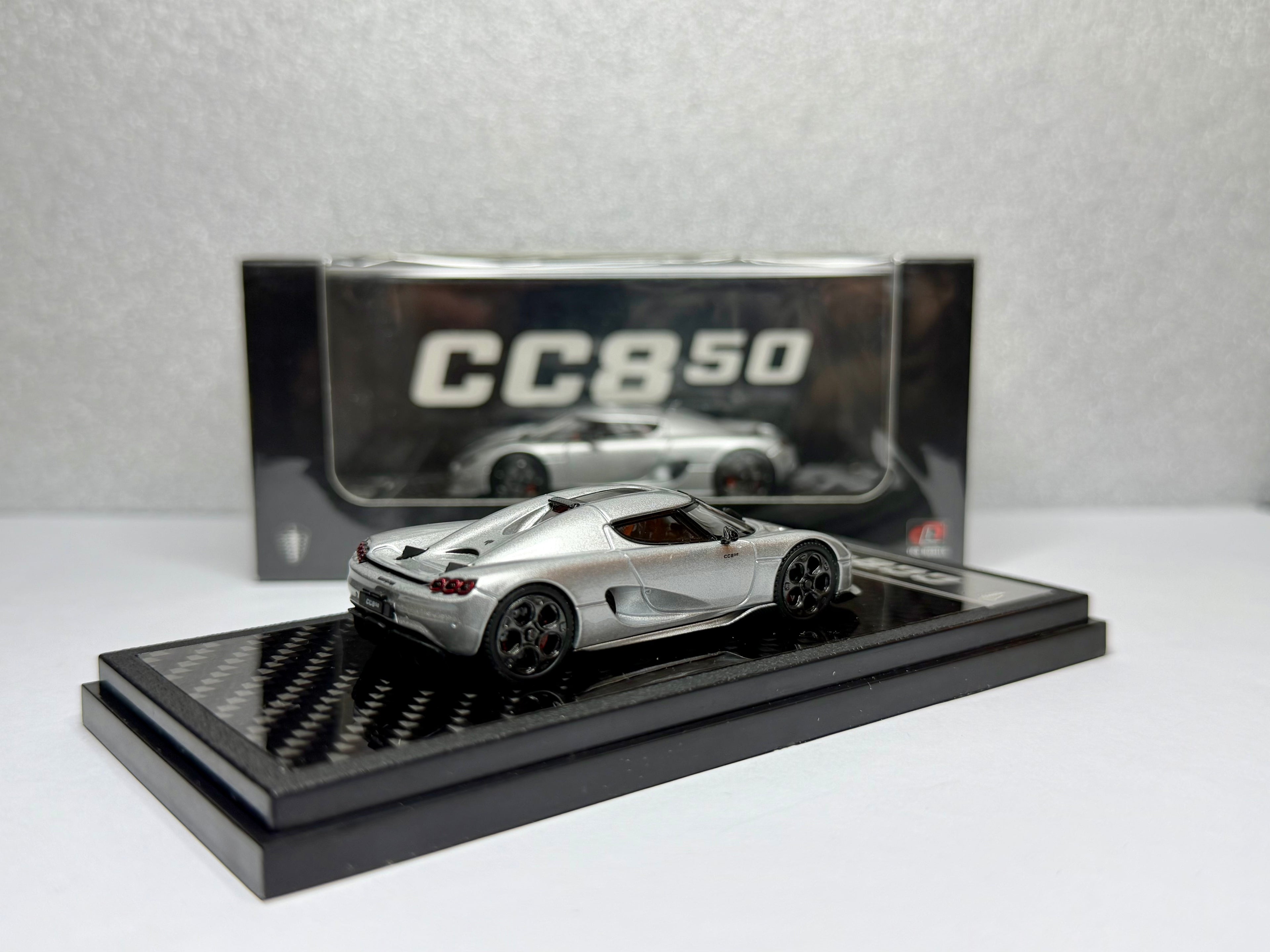 LCD 1:64 Koenigsegg CC850 Silver HEC 2026 Exclusive