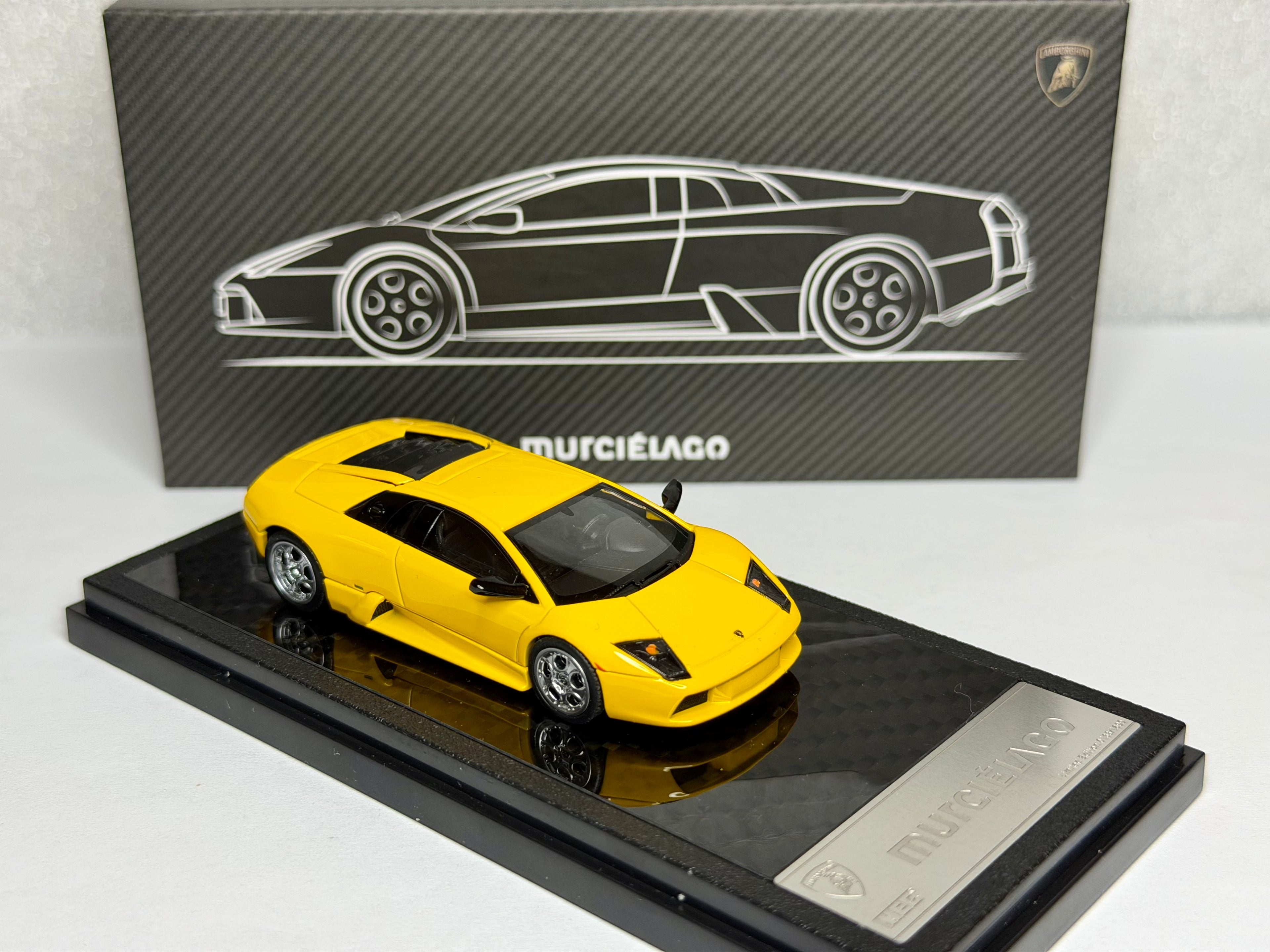 LCD 1:64 Lamborghini Murcielago Yellow HEC 2026 Exclusive
